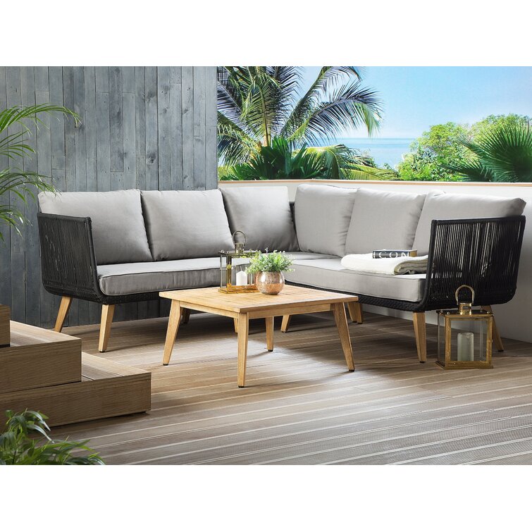 Wooden corner 2024 outdoor seating